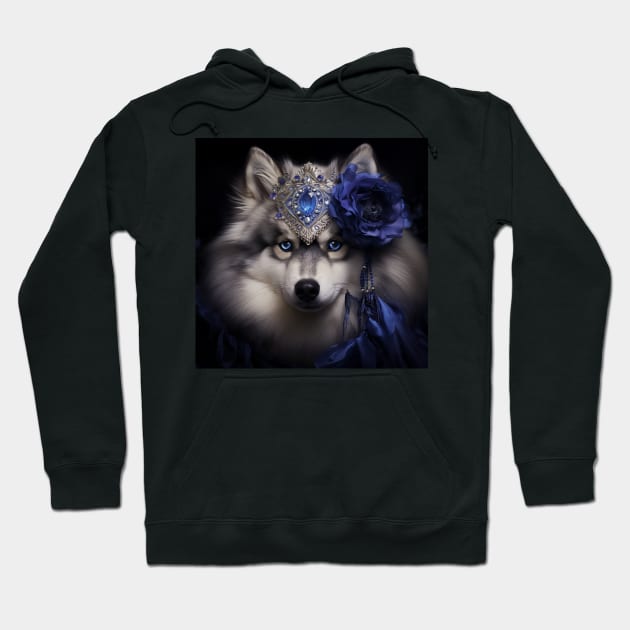 Royal Finnish Lapphund Hoodie by Enchanted Reverie